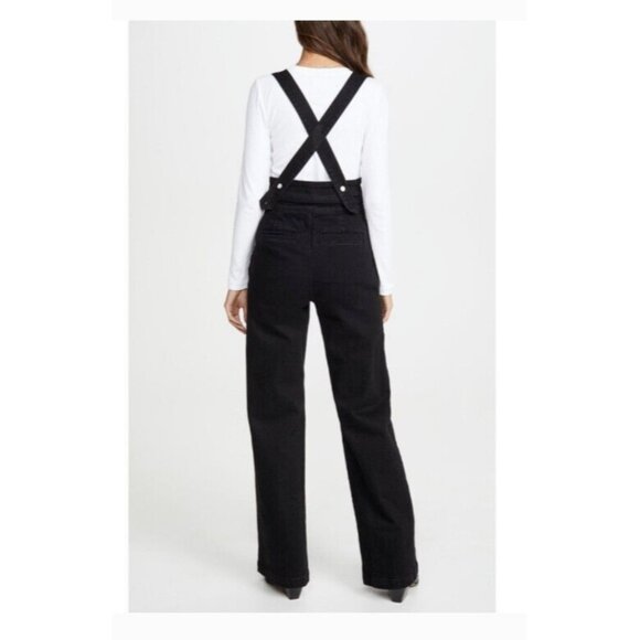 BLDWN Faye Denim Overalls Size S - Picture 2 of 12